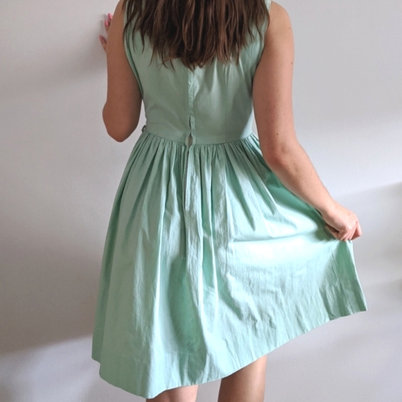 1940’s Sea Foam Green A-Line Dress - Picture 5 of 5